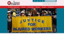 Desktop Screenshot of injuredworkersonline.org